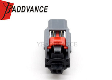 Cars TE Connectivity AMP Connectors Female Waterproof 2 Pin Connector Grey Color