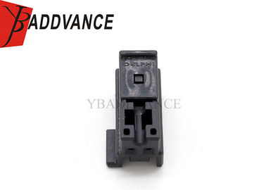 Black TE Connectivity AMP Connectors 2 Pin Female Housing Rectangle Shape