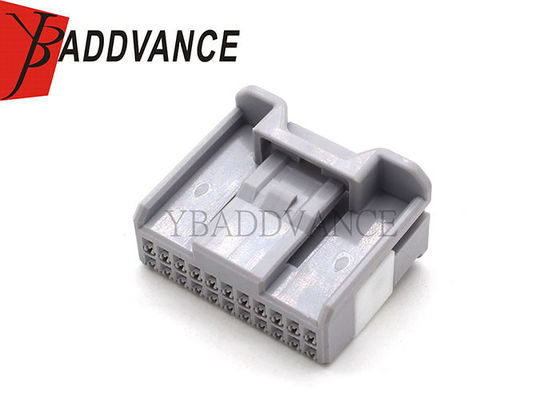 Unsealed 12372 24AWG PBT TE Connectivity AMP Connectors