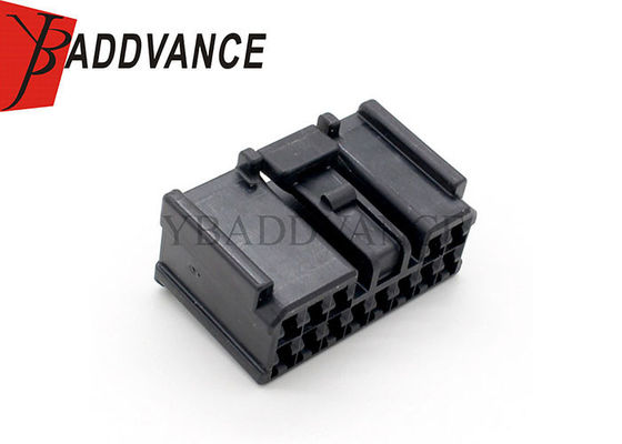 Black 13 Pin Non Sealed 13-1-1 Automotive Electrical Connectors