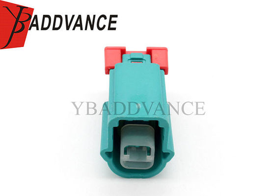 Blue Female 2 Way 2-1-376 Automotive Electrical Connector Plug