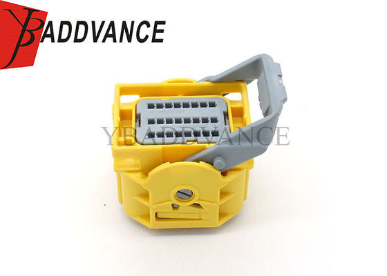 24 Pin Yellow TE Connectivity AMP Connectors With Terminals