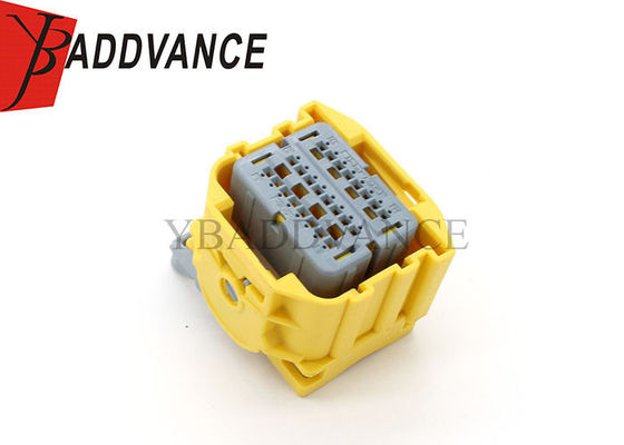 24 Pin Yellow TE Connectivity AMP Connectors With Terminals