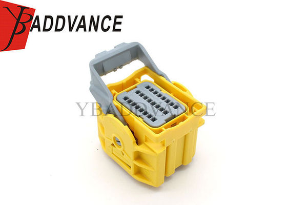 24 Pin Yellow TE Connectivity AMP Connectors With Terminals