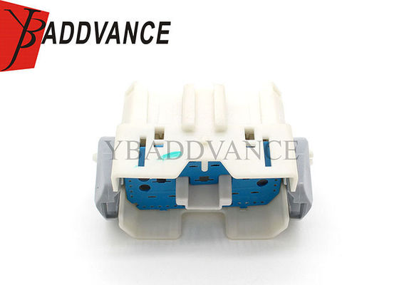 57 Pin White Delphi Auto Electrical Connectors With Terminals