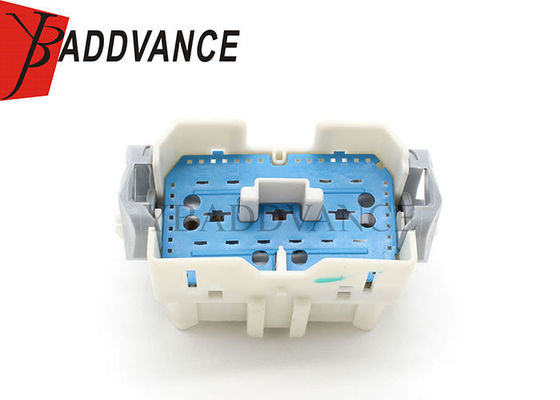 57 Pin White Delphi Auto Electrical Connectors With Terminals