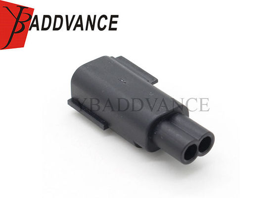 YBADDVANCE 2 Pin Male Automotive Electrical Connectors Housing Black