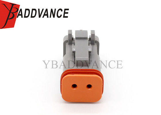 DT06-2S-C017 Deutsch DT 2 Pin Connector Plug With With Extended Shroud And End Cap