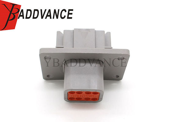 DT04-8P-L012 8 Pin Male Receptacle Plug Connector With Flange