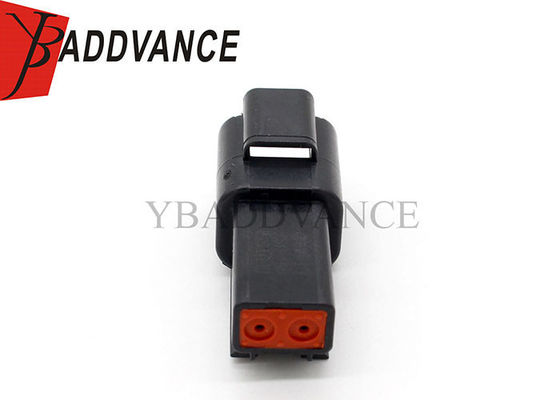 DT04-2P-E004 Deutsch DT 2 Pin Connector Black Receptacle Connector