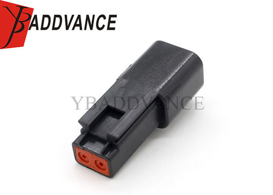 DT04-2P-E004 Deutsch DT 2 Pin Connector Black Receptacle Connector