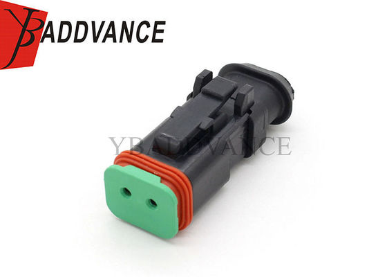 DT06-2S-EP11 TE Deutsch 2 Pin Plug 2 Pin Electrical Connector Wire To Wire