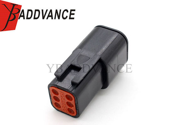 DTM04-6P-E004 Automotive Connector Housing 6 Way Male DTM Series High Temp