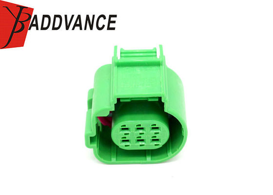 4H0973713C 1563487 Auto 6 Way Female Connector Green For V W A UDI