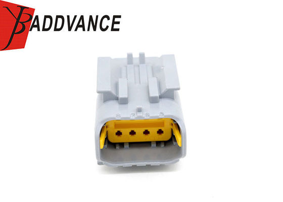 Automotive Pa66 Gf30 8 Pin Male Connector Gray Color