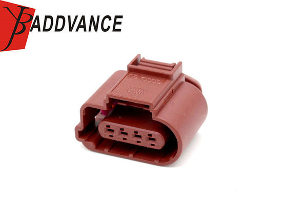 8KO 973 704 4 Way Female Oxy 02 Sensor Connector Brown For V W A UDI