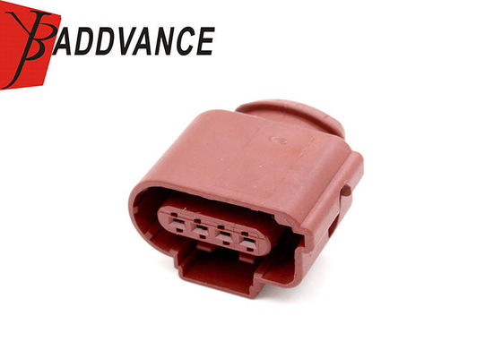 8KO 973 704 4 Way Female Oxy 02 Sensor Connector Brown For V W A UDI