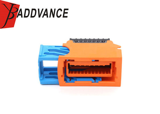 211PC209S4055 OEM ODM 20 Pin Female FCI Automotive Connectors Orange Color