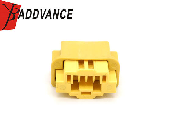 MX10-4SC Yellow 4 Pin Automotive Socket Wire To Wire Connector Housing