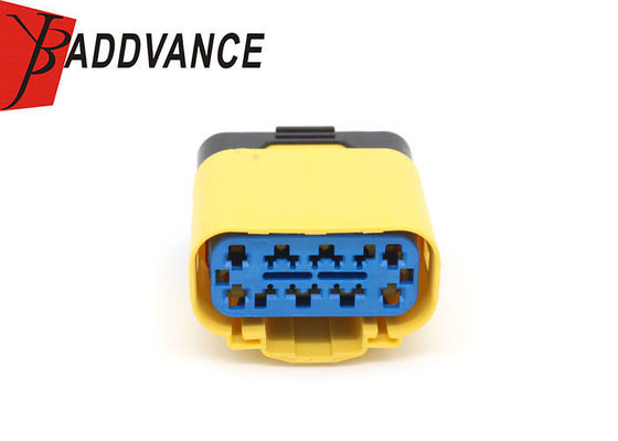 1855-0107919A 14 Pin Sealed PBT FCI Auto Waterproof Connector Yellow Color