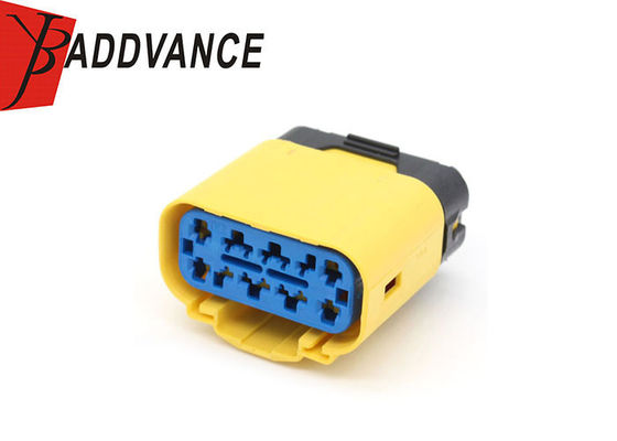 1855-0107919A 14 Pin Sealed PBT FCI Auto Waterproof Connector Yellow Color