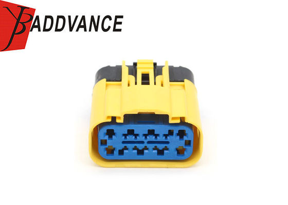 1855-0107919A 14 Pin Sealed PBT FCI Auto Waterproof Connector Yellow Color