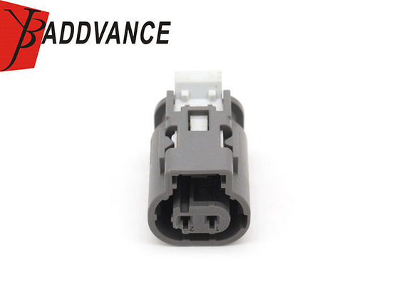 10027186 2 Pin Female TE Connectivity AMP Connectors Gray Color