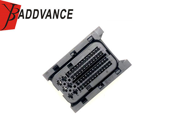 1-1703788-1 Electrical Automotive Wiring Harness Connectors 58 Pin Black Sealed