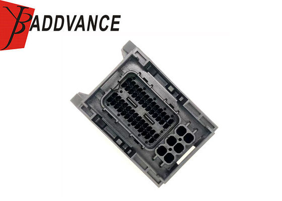 1-1703788-1 Electrical Automotive Wiring Harness Connectors 58 Pin Black Sealed