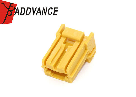 348793-3 2 Pin Female TE Connectivity AMP Connectors Yellow Color