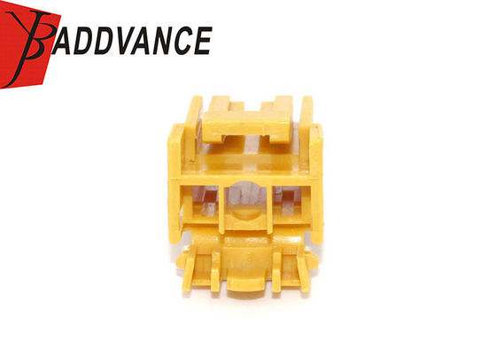 348793-3 2 Pin Female TE Connectivity AMP Connectors Yellow Color