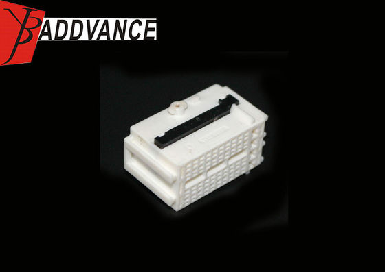 44 Pin Female White Auto Electrical Wire Connector Housing