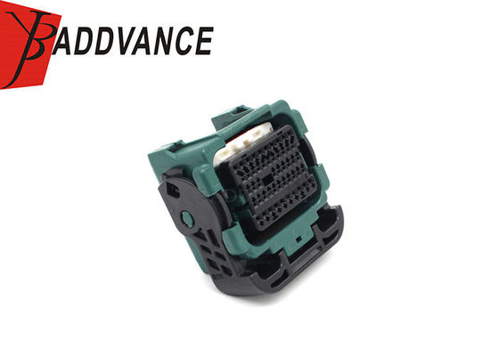 51 Pin Female Sumitomo Automotive ECU Connectors Green Waterproof Connector Housing