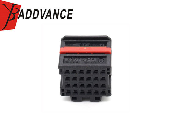 2307163-1A 24 Way TE AMP Female Receptacle Plug Connector Black GF30