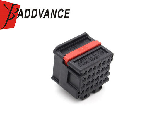 2307163-1A 24 Way TE AMP Female Receptacle Plug Connector Black GF30