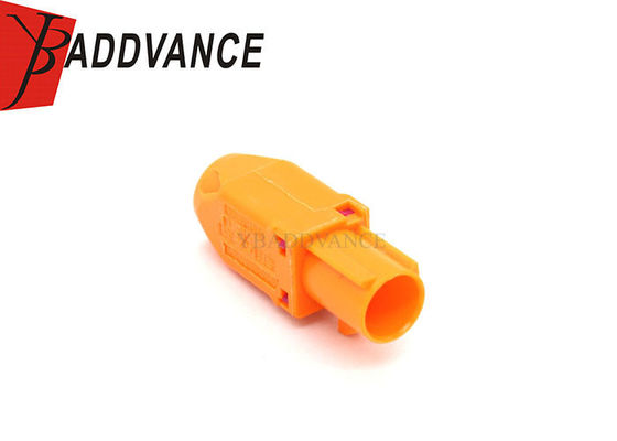 1 Pin TE/AMP Female Connector Housing Orange Unsealed Multi Purpose 1-2203571-2