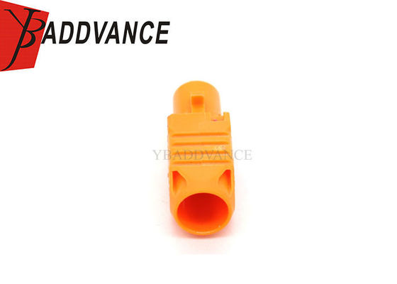 1 Pin TE/AMP Female Connector Housing Orange Unsealed Multi Purpose 1-2203571-2