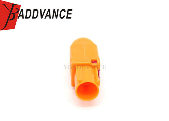 1 Pin TE/AMP Female Connector Housing Orange Unsealed Multi Purpose 1-2203571-2