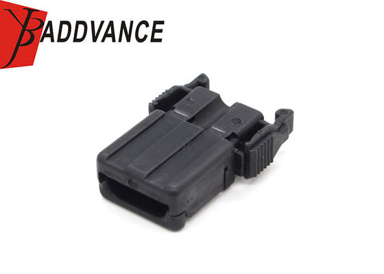 0125450428 2 Pin Black Waterproof Automotive Connectors Mercedes Benz