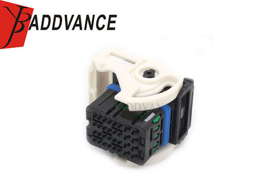 32 Pin TE/AMP Plastic Wiring Harness Connector Black Female Sealed Electrical