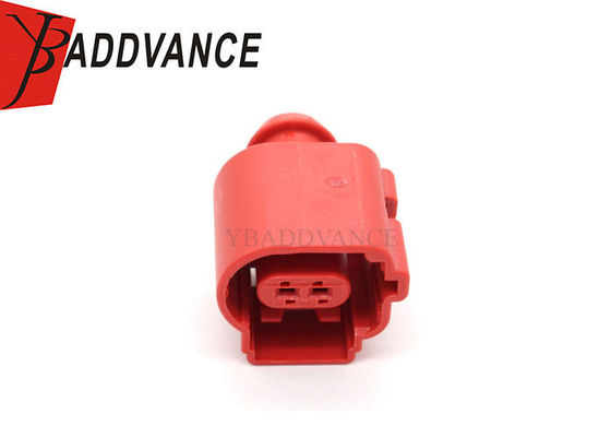 8K0 973 702B 2 Pin Sensor Connector Female Red Color For VW Audi