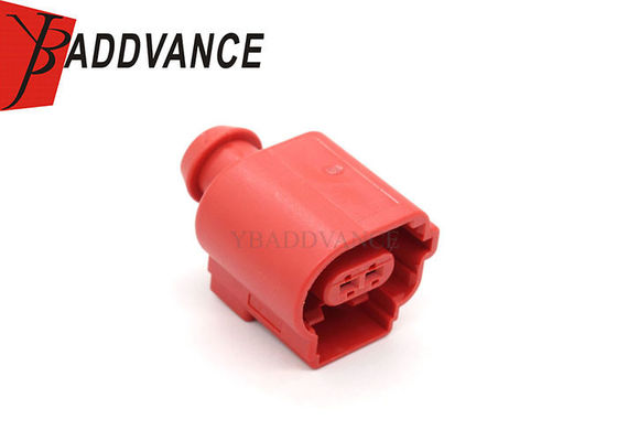 8K0 973 702B 2 Pin Sensor Connector Female Red Color For VW Audi