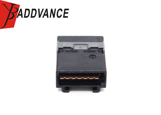 14 Pin Black Female Automotive Connector Housing PBT Material