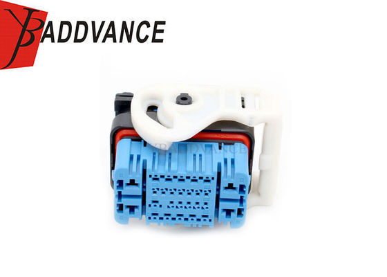 27 Way PA66 Blue Female Sealed Waterproof Automotive Connectors For Car