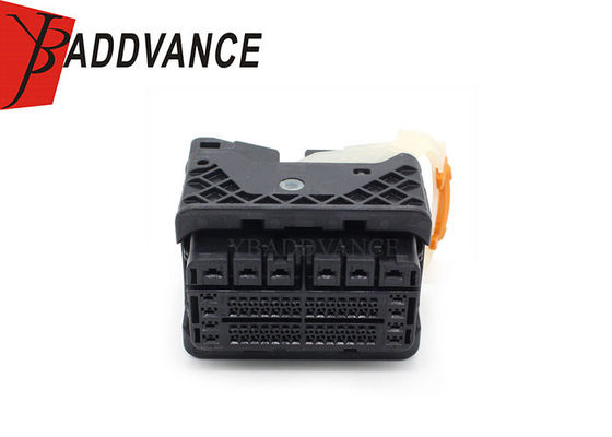 34853-1104 70 Pin Waterproof Automotive Connectors Black Female PBT