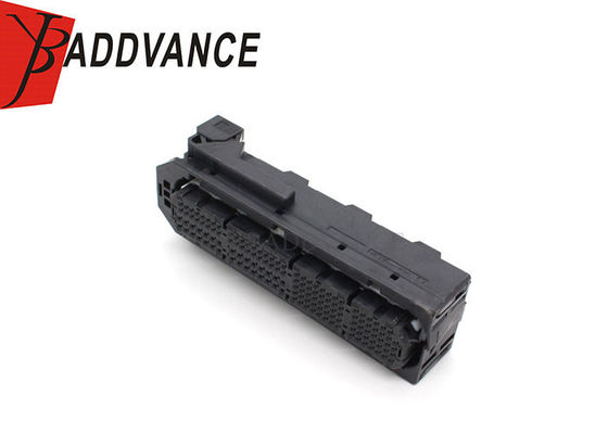 TE 140 Pin PBT Black Waterproof Automotive Connectors Electrical Housing