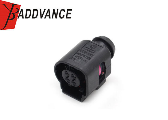 4H0973712B 4 Way Female Black Waterproof Connector Housing For VW AUDI