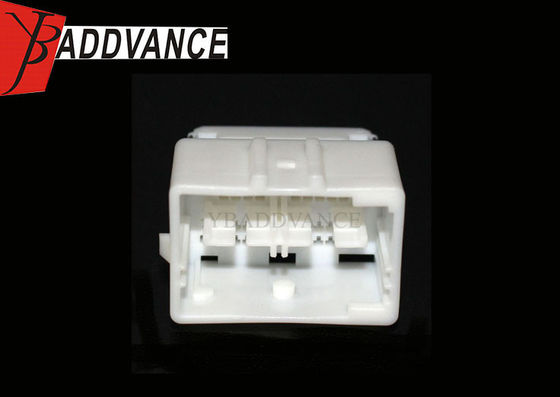 44 Pin White Female Waterproof Automotive Electrical Connectors Customized