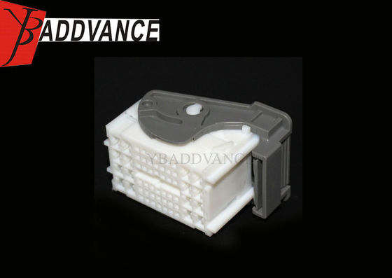 48 Way Automotive Electrical Connectors White Female Accept OEM ODM