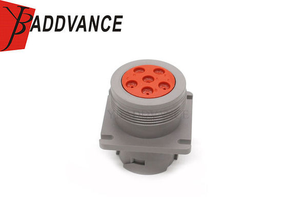 HD10-6-12P 6 Way Deutsch Automotive Connectors HD10 Series Gray